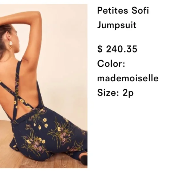 Reformation jumpsuit - Picture 4 of 6